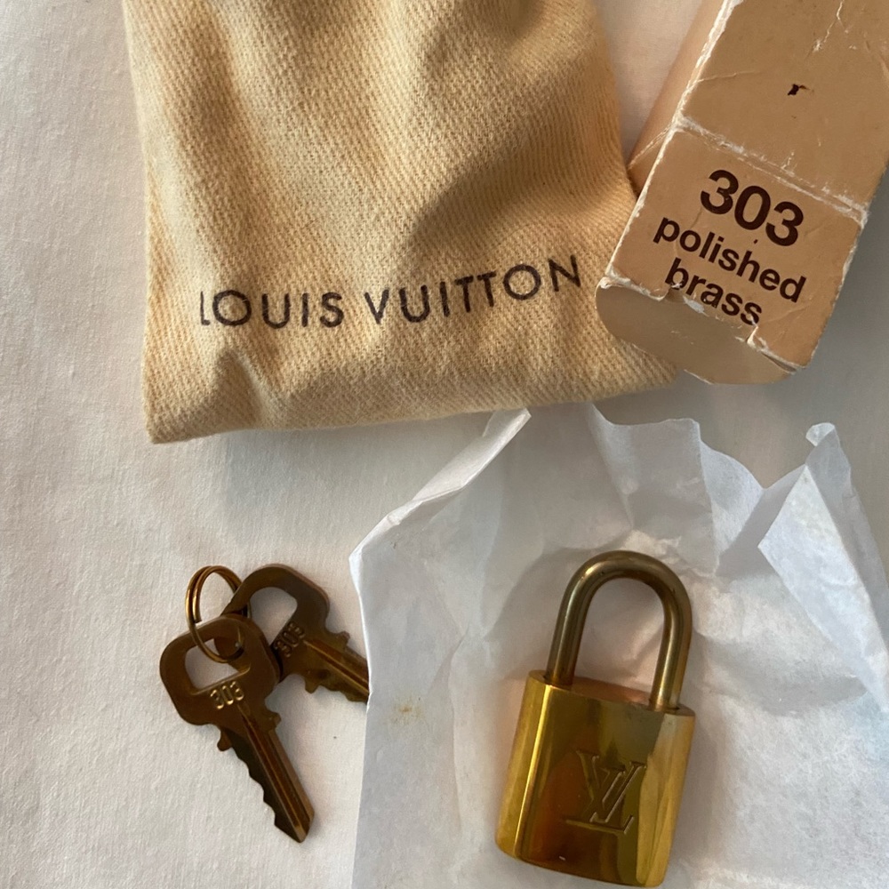 Louis Vuitton Padlock & Key